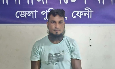 সোনাগাজীতে ১৪ মামলার আসামি ফরিদ গ্রেপ্তার