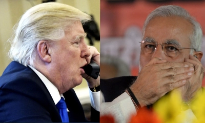 কাশ্মীর হামলার পরপরই মোদিকে ট্রাম্পের ফোন