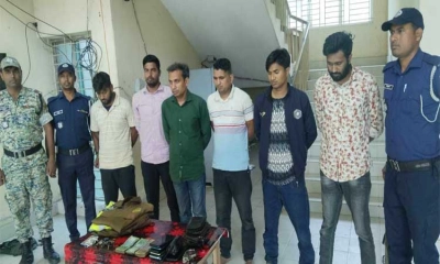 ধুনটে দুই যুবককে ডিবি পরিচয়ে অপহরণ, আটক ৬