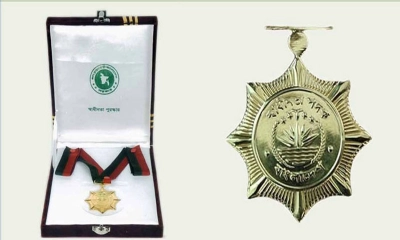 মঙ্গলবার স্বাধীনতা পুরস্কার প্রদান করবেন প্রধান উপদেষ্টা