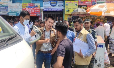 কক্সবাজারে সড়কে অবৈধ যানবাহনের বিরুদ্ধে অভিযান