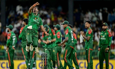 রুদ্ধশ্বাস ম্যাচে শ্রীলঙ্কার বিপক্ষে বাংলাদেশের জয়