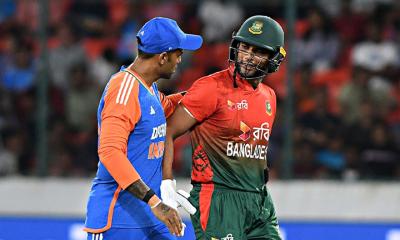 রিয়াদের বিদায়ী ম্যাচে ব্যর্থতার ১৬ কলা পূর্ণ টাইগারদের