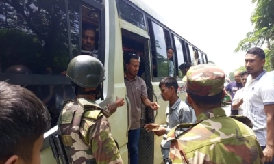 অতিরিক্ত ভাড়া আদায়ের অভিযোগে সেনাবাহিনীর অভিযান