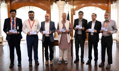 মহান স্বাধীনতা উপলক্ষে স্মারক ডাকটিকিট অবমুক্ত