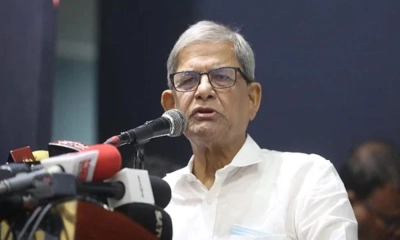 ভারতে বসে নতুন চক্রান্ত শুরু করেছে শেখ হাসিনা: মির্জা ফখরুল