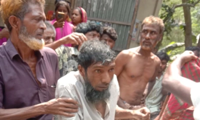 ভিক্ষুকের কান কেটে দেওয়ায় যুবক আটক