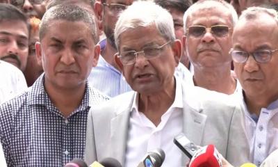 রাষ্ট্রপতি ইস্যুতে কোন হটকারি সিদ্ধান্ত না নেওয়ার আহবান মির্জা ফখরুলের