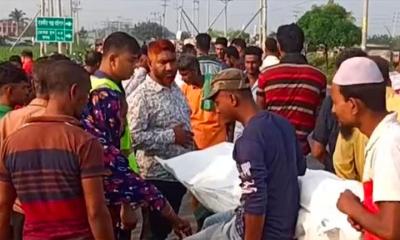 ট্রাকচাপায় প্রাণ হারালেন ৩ মোটরসাইকেল আরোহী