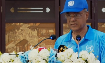 শান্তিরক্ষী মিশনে দেশের ভাবমূর্তি বহির্বিশ্বে উজ্জ্বল হয়েছে: স্বরাষ্ট্র উপদেষ্টা