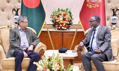 রাষ্ট্রপতির সঙ্গে ঘানার হাইকমিশনারের বিদায়ী সাক্ষাৎ