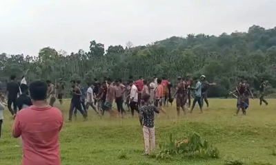 খেলার মাঠ নিয়ে বিএসএফের সঙ্গে বাংলাদেশিদের উত্তেজনা