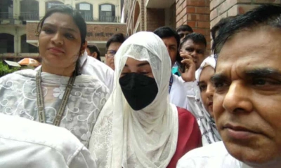 মুখ ঢেকে আদালতে এসে জামিন নিলেন অপু বিশ্বাস