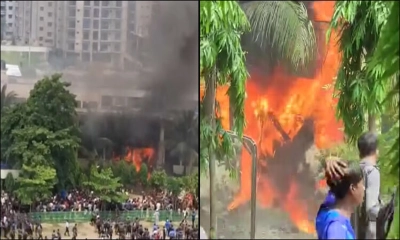 বিমান বিধ্বস্তের ঘটনায় জরুরি সহায়তার নির্দেশ বিএনপির