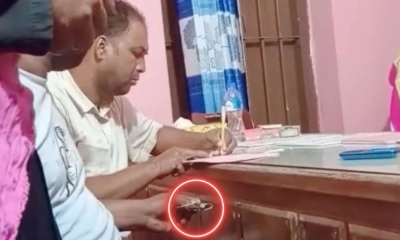 ভিজিডির কার্ডধারীদের কাছ থেকে বিএনপি নেতার টাকা নেয়ার ভিডিও ভাইরাল