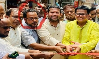 বিএনপি নেতার রাস্তা উদ্বোধনে আ.লীগ