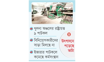 ইজারাতেও দাঁড়াতে পারছে  না রাষ্ট্রায়ত্ত পাটকল