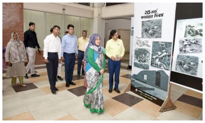 ২৫ মার্চ গণহত্যা দিবস উপলক্ষে ডিএফপিতে আলোকচিত্র প্রদর্শনী ও আলোচনা সভা অনুষ্ঠিত