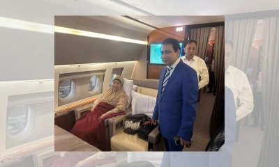 দোহায় যাত্রাবিরতিতে খালেদা জিয়ার সঙ্গে বাংলাদেশ রাষ্ট্রদূতের সৌজন্য সাক্ষাৎ