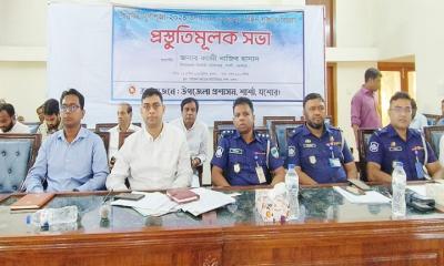 শার্শায় দুর্গাপূজায় প্রশাসনের প্রস্তুতি সভা