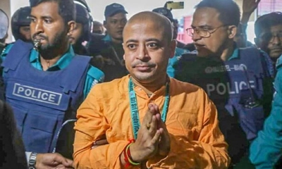 চিন্ময় দাসের জামিন স্থগিত