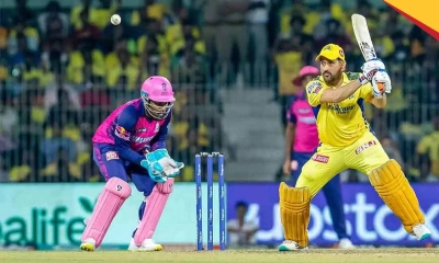 রাজস্থানের বিপক্ষে টস হেরে ব্যাটিংয়ে চেন্নাই
