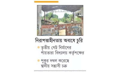 দাদা ম্যাচ কারখানার মেইন গেট লুট করেছে দুর্বৃত্তরা