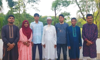 শিক্ষক বাবার ৬ সন্তানই ঢাবির শিক্ষার্থী