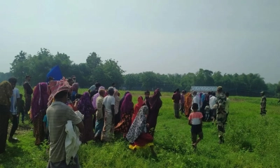 সীমান্তে বিজিবি-বিএসএফ পাহারায় শেষবার মায়ের মুখ দেখলেন ২ মেয়ে