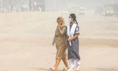 বায়ুদূষণে শীর্ষে ঢাকা, মান ‍‍‘অস্বাস্থ্যকর‍’