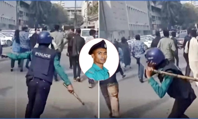 লাঠিচার্জ না করা সেই রিয়াদ পেলেন পিপিএম পদক