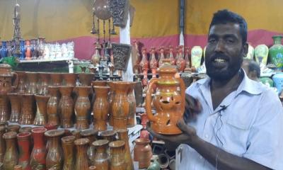 মৃৎশিল্পে সফল উদ্যোক্তা দুলাল