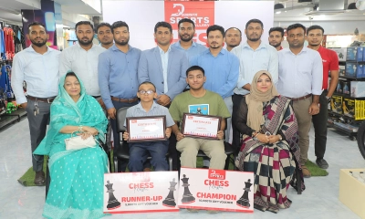 দুরন্ত স্পোর্টস গ্যালারির আয়োজনে চেস মাস্টার-২০২৫ প্রতিযোগিতা অনুষ্ঠিতত