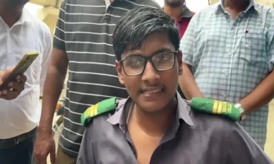 দশম শ্রেণিতে পড়ুয়া  ফারহান হাসান। ছবি- সংগৃহীত