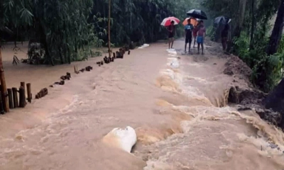 এক দিনেই পানির নিচে ফেনীর ৫০ গ্রাম