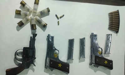 রাজধানীতে পরিত্যক্ত অবস্থায় গুলিসহ অস্ত্র উদ্ধার