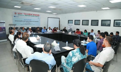 সাংবাদিকদের সুরক্ষার জন্য হেল্প ডেস্ক গঠনে সংলাপ