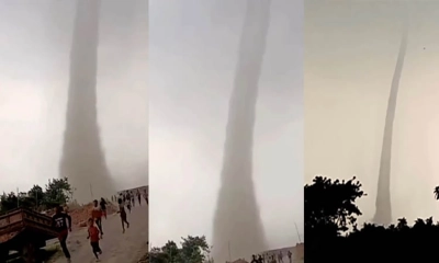 টর্নেডো না ওয়াটারস্পাউট কি ঘটেছিল পদ্মা নদীতে?