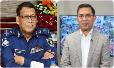 আইজিপিকে ঈদের শুভেচ্ছা জানালেন তারেক রহমান