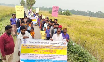 কৃষি জমি ফসলের প্রাণ, লবন পানিতে হয় ম্লান