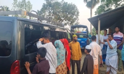 ময়মনসিংহে শালিসে না আসায় বাবা-ছেলেকে কুপিয়ে হত্যা
