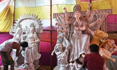 রায়গঞ্জে ৭৮ মন্ডপে অনুষ্ঠিত হবে দূর্গাপুজা