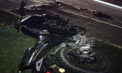 বালুভর্তি ট্রাকের সঙ্গে মোটরসাইকেলের সংঘর্ষে নিহত ২