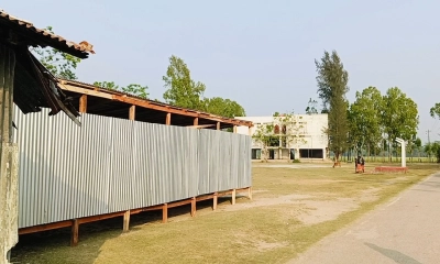 বিএনপি নেতার বিরুদ্ধে স্কুল মাঠ দখলের অভিযোগ