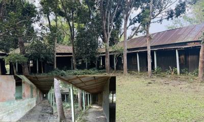 অবহেলায় ২৫ বছরেই ধ্বংসের মুখে গোসাইবাড়ি মহিলা কলেজ