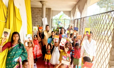 আদিবাসী সুবিধাবঞ্চিত শিশুদের স্বপ্নের পাঠশালা উদ্বোধন