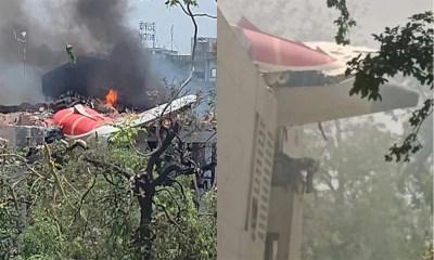 ভারতে বিমান বিধ্বস্তে সাবেক মন্ত্রীর মৃত্যু!