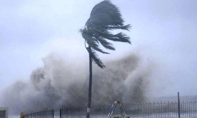 সন্ধ্যার মধ্যে ১৩ অঞ্চলে ৬০ কিমি বেগে ঝড়ের শঙ্কা