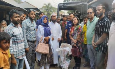পদ্মায় অভিযানে তিন জেলেকে জরিমানা