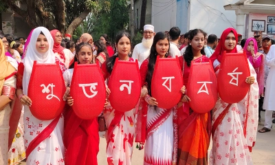 কালীগঞ্জে নানা কর্মসূচিতে বাংলা নববর্ষ উদযাপন